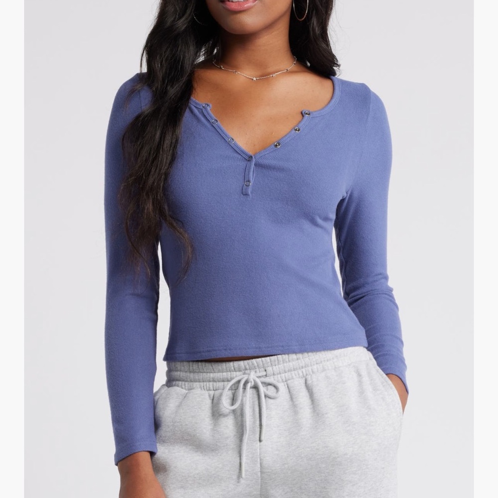 BP dusty Blue long sleeve shirt #blueshirt